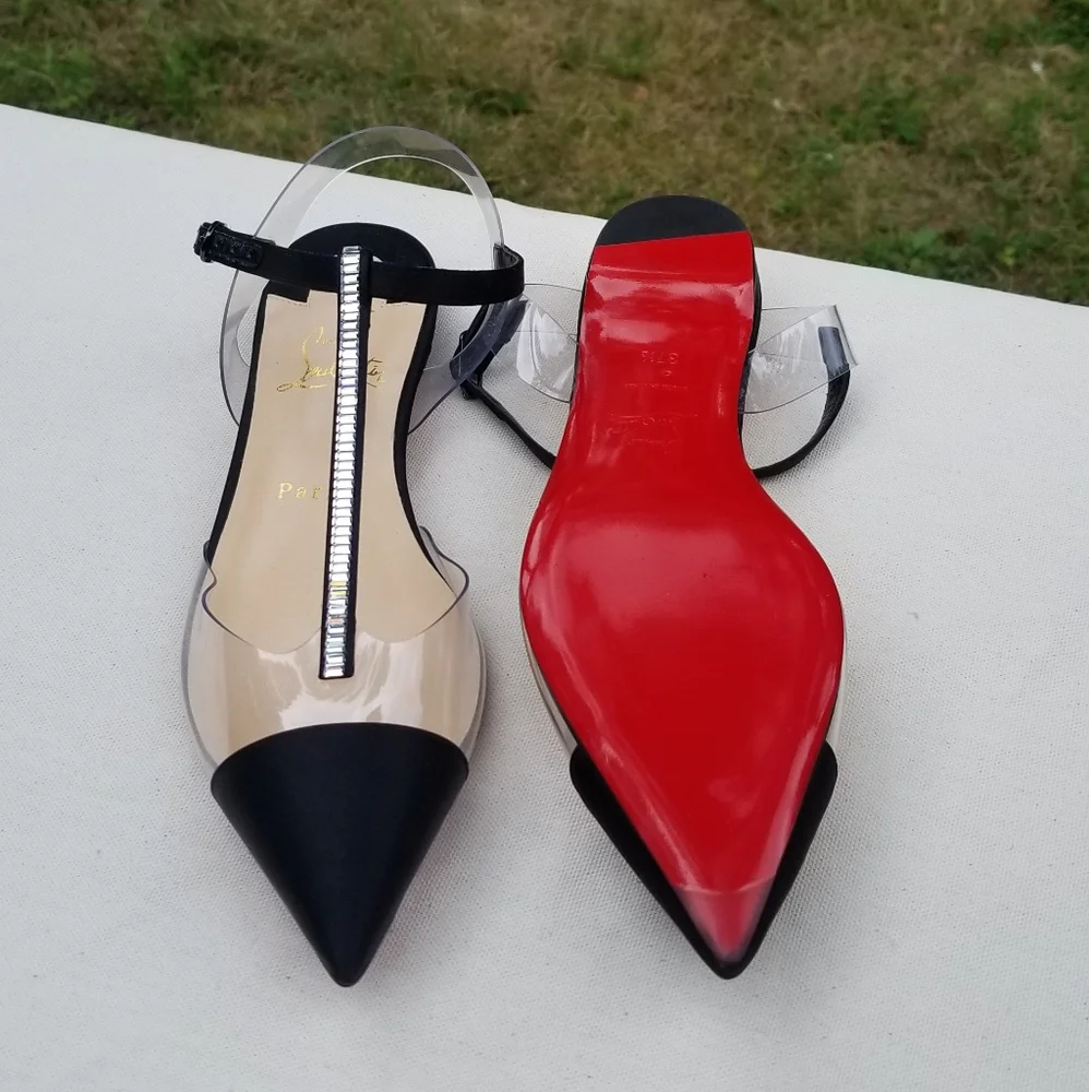New Christian louboutin flats in size 37.5 - Picture 1 of 7